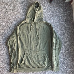 Washed and oversized hoodie